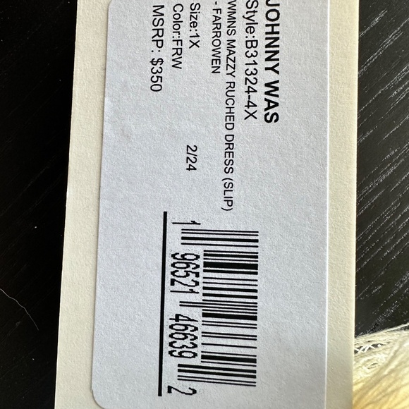 Johnny Was Plus 1X Bohemian Style Dress - Picture 4 of 4